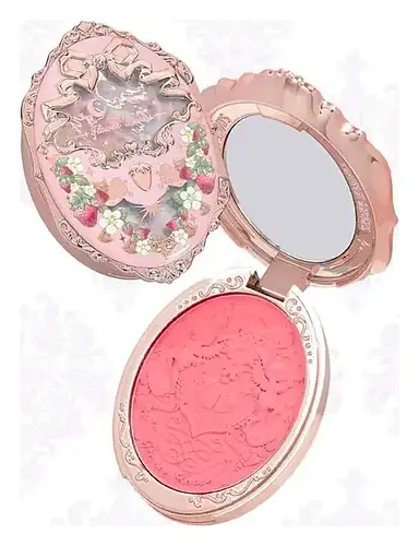 Flower Knows Violet Strawberry Rococo Embossed Blush Romantic Blossom