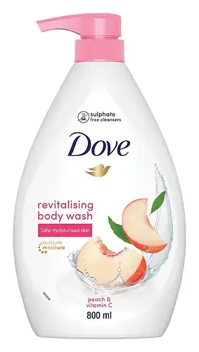 Dove Revitalizing Body Wash With Peach And Vitamin C