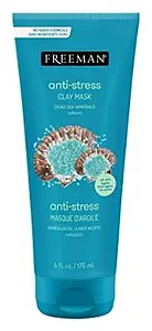 Freeman Anti-Stress Clay Facial Mask with Dead Sea Minerals