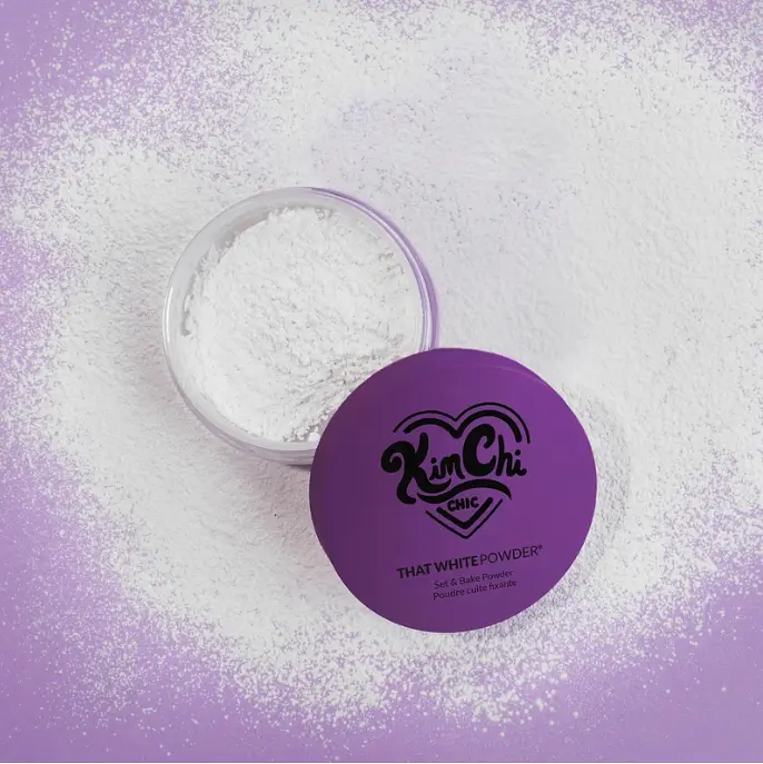 KimChi Chic Beauty Puff Puff Pass Set & Bake Powder White