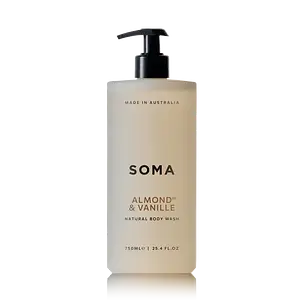 Soma Natural Body Wash 02 Almond & Vanille