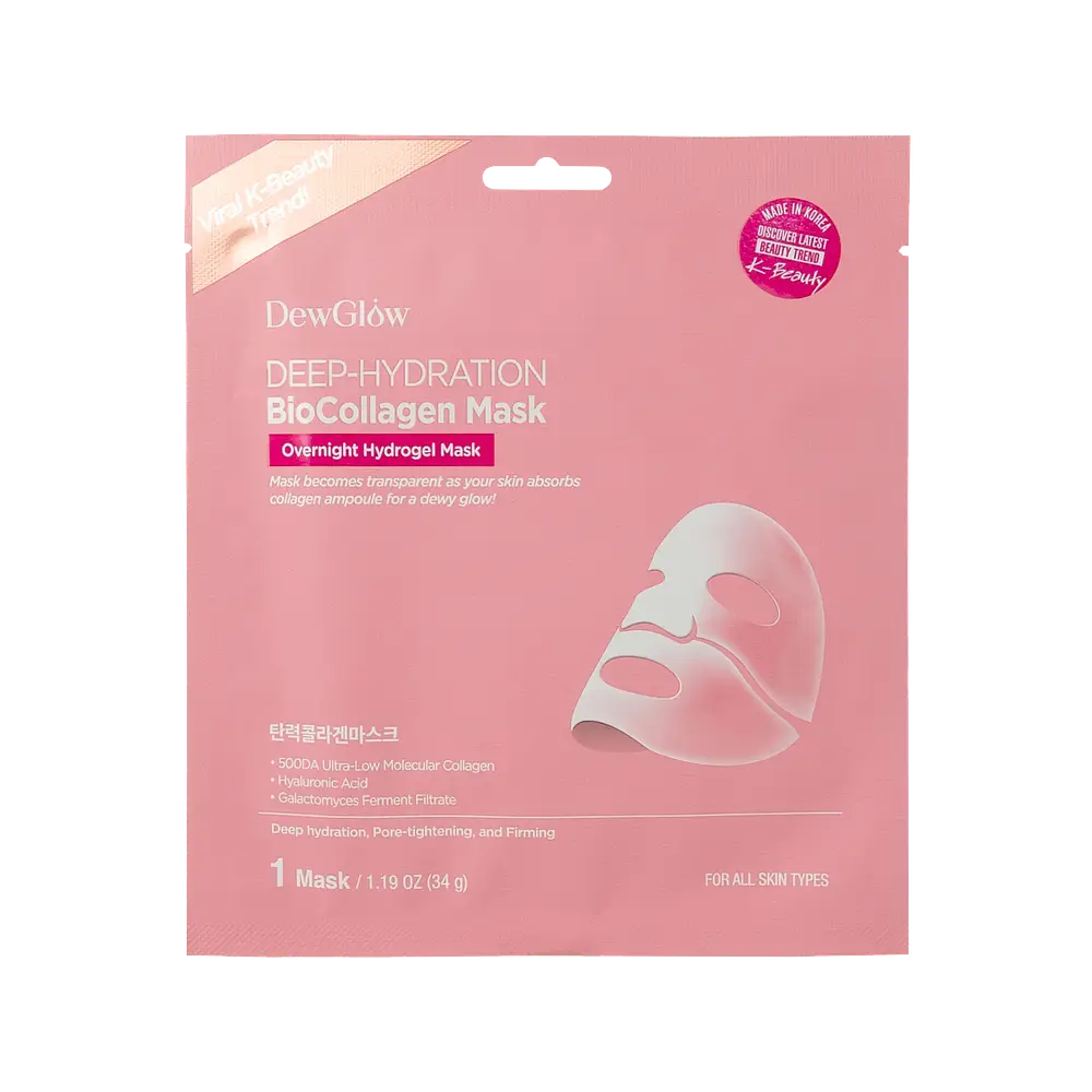 DewGlow Deep-Hydration BioCollagen Mask