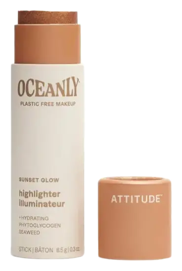 ATTITUDE Oceanly Cream Highlighter Stick Sunset Glow
