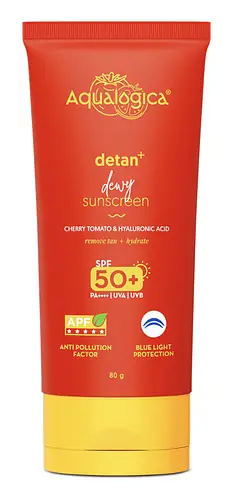 Aqualogica Detan+ Dewy Sunscreen SPF 50+ PA++++