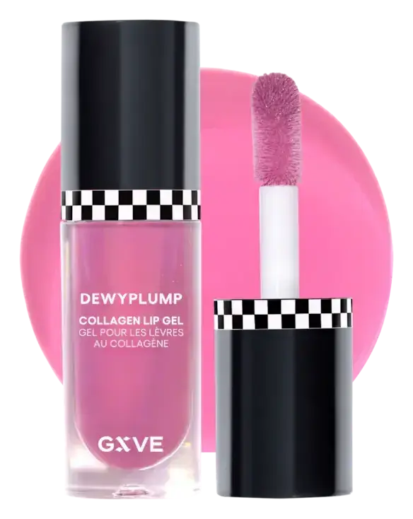 GXVE Beauty Dewyplump Collagen Lip Gel Purple Irises