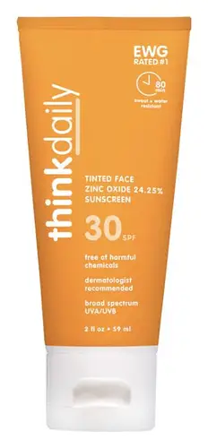 Think Sun Everyday Face Sunscreen SPF 30 Naturally Tinted