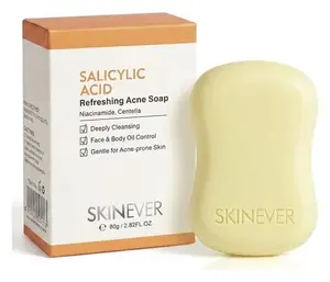 Skinever Salicylic Acid Refreshing Acne Soap