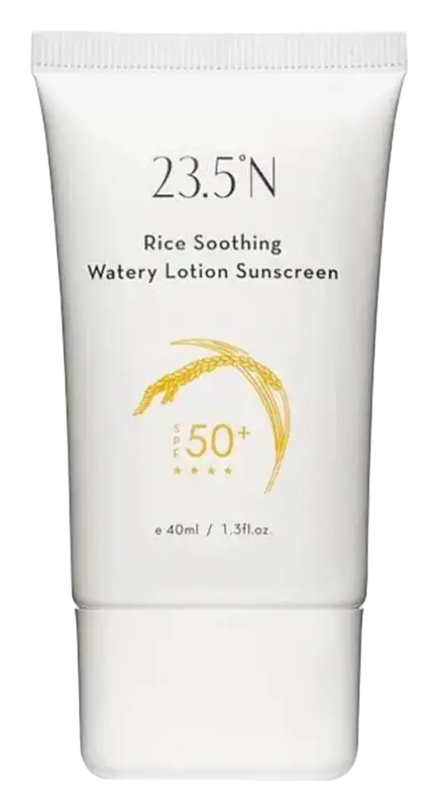 23.5°N Rice Soothing Watery Lotion Sunscreen SPF 50+