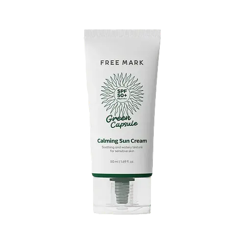 Jaminkyung Free Mark Green Capsule Calming Sun Cream SPF50+ PA++++