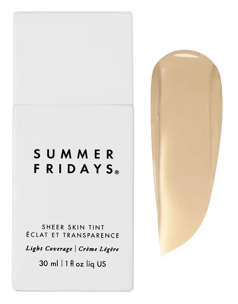 Summer Fridays Sheer Skin Tint Shade: 1