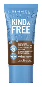 Rimmel London Kind + Free Moisturising Skin Tint 605 Deep Chocolate