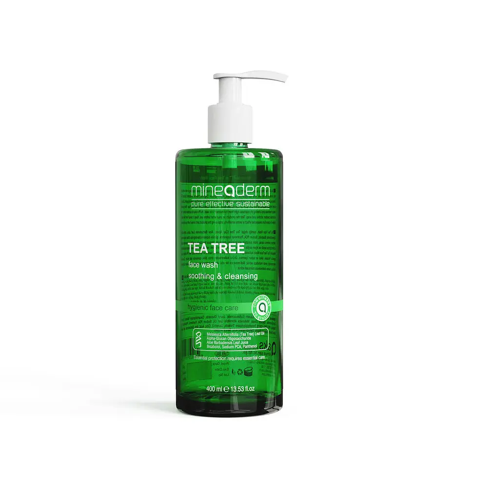 mineaderm TEA TREE FACE AND BODY WASH