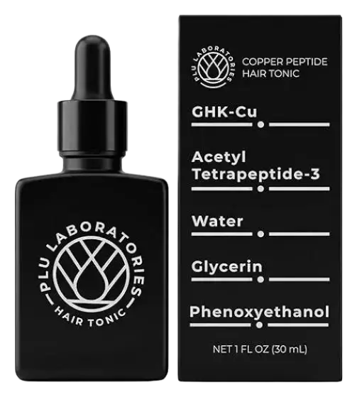 PLU Laboratories GHK-Cu Copper Peptide Hair Tonic