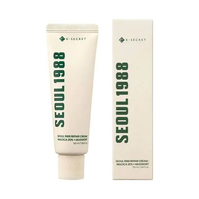 K-Secret Seoul 1988 Repair Cream: Niacica 20% + Mugwort