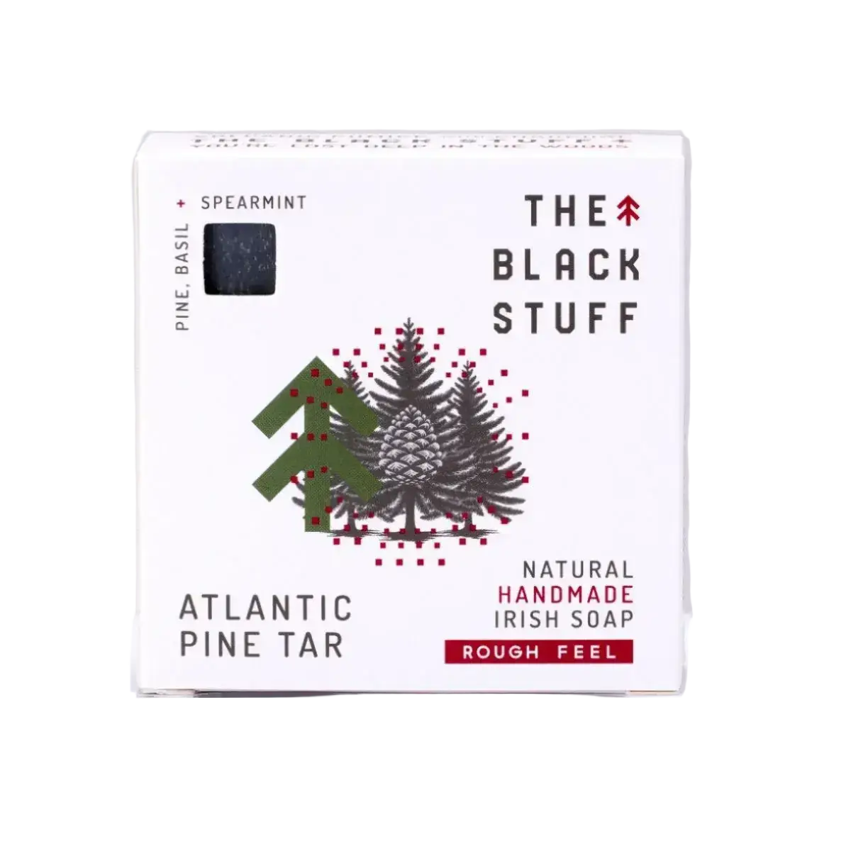 The Black Stuff Atlantic Pine Tar Natural Handmade Irish Soap