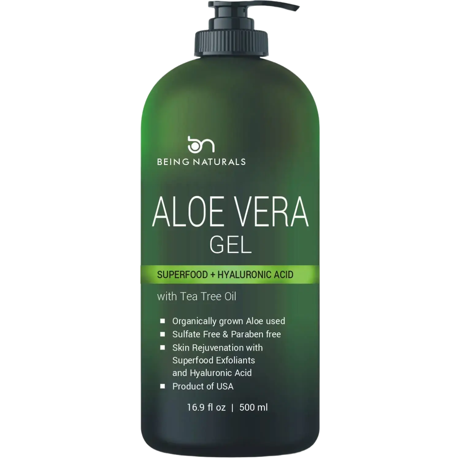 Be Natural Organics Aloe Vera Gel