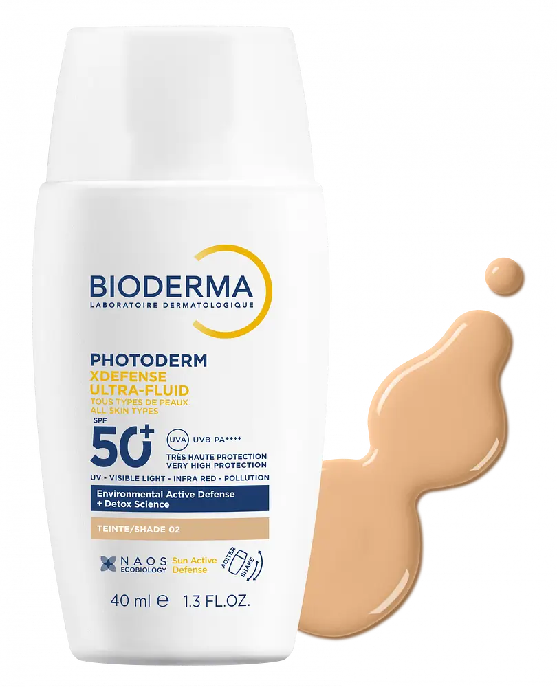Bioderma PHOTODERM XDEFENSE ULTRA FLUID SPF50+ Shade 02