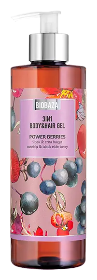 Biobaza 3in1 Shower Gel Power Berries