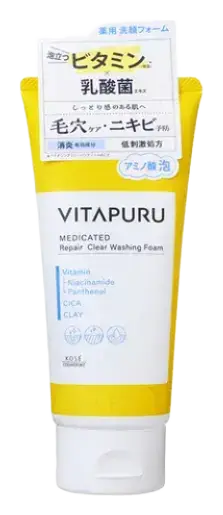 Kosé Vitapuru Repair Clear Washing Foam