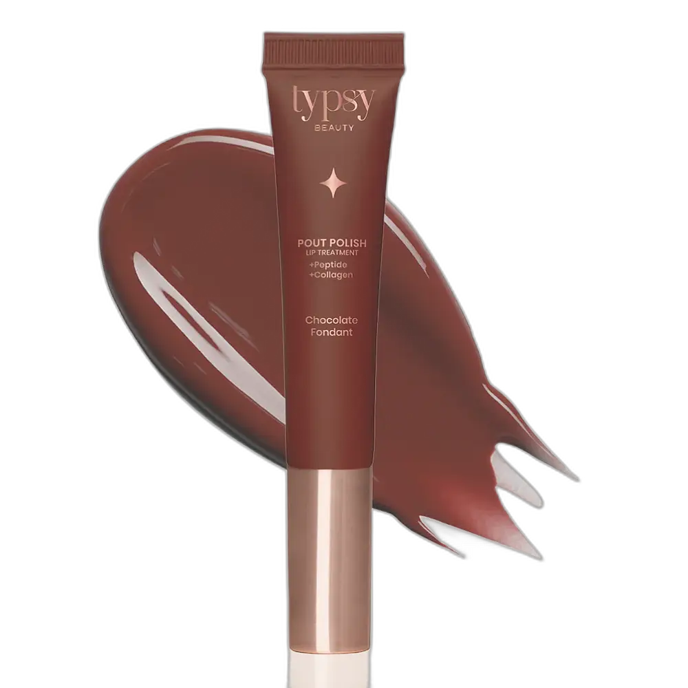 Typsy Beauty Pout Polish Lip Treatment Balm Chocolate Fondant