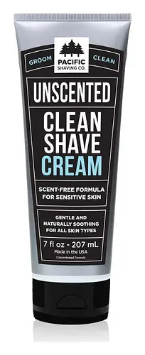 Pacific Shaving Company Clean (Unscented) Shave Cream