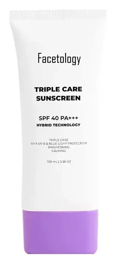 Facetology Triple Care Sunscreen SPF 40