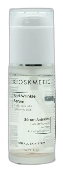KIOSKMETIC Anti-Wrinkle Serum With Prickly Pear Oil & Hyaluronic Acid
