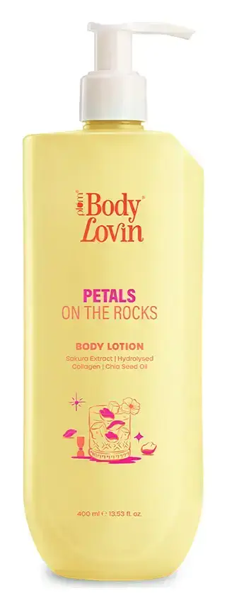Plum Goodness Bodylovin' Body Lotion Petals On The Rocks