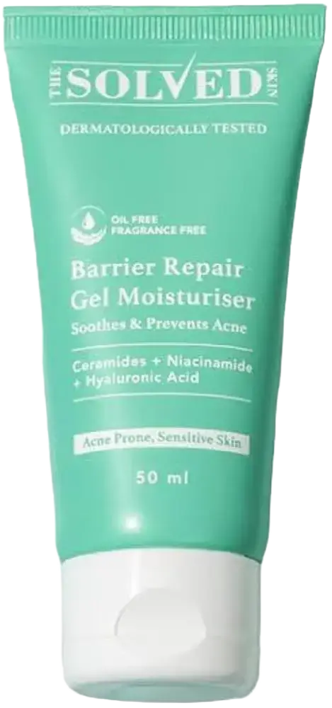 The Solved Skin Barrier Repair Gel Moisturiser