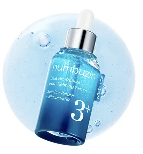Numbuzin No.3+ Blue Bio-Retinol Pore Refining Serum