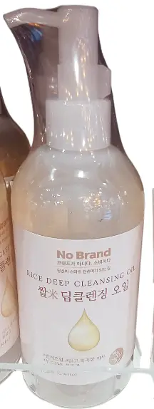 E-Mart's No Brand Rice Deep Cleansing Oil