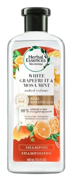 Herbal Essences White Grapefruit & Mosa Mint Naked Volume Shampoo