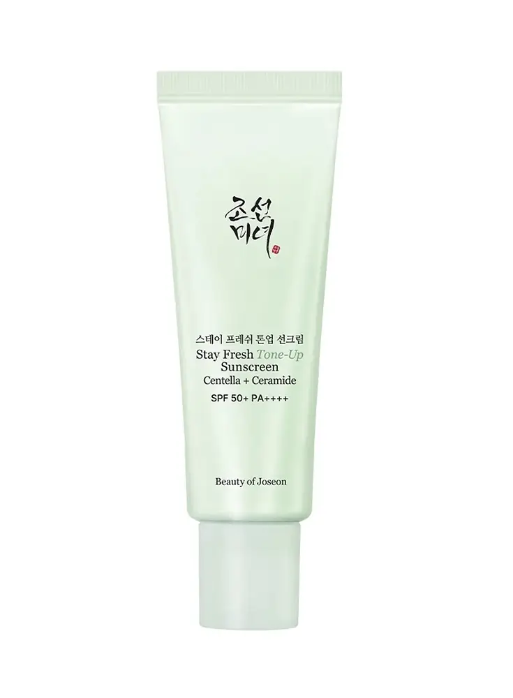 Beauty of Joseon Stay Fresh Tone-Up Sunscreen Centella + Ceramide SPF 50+ PA++++ Green