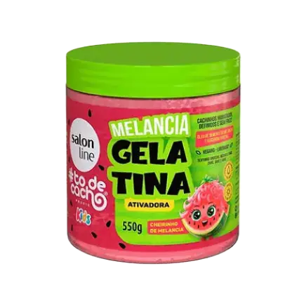 Salon Line #ToDeCacho Kids Gelatina Ativadora Melancia