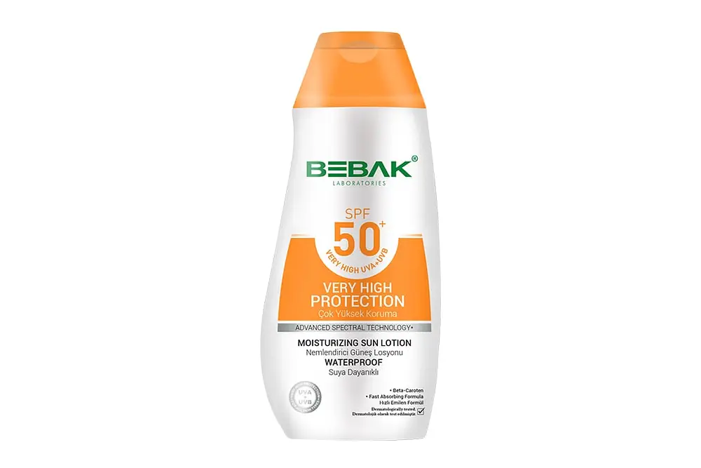 Bebak Laboratories Moisturizing Sun Lotion SPF50+