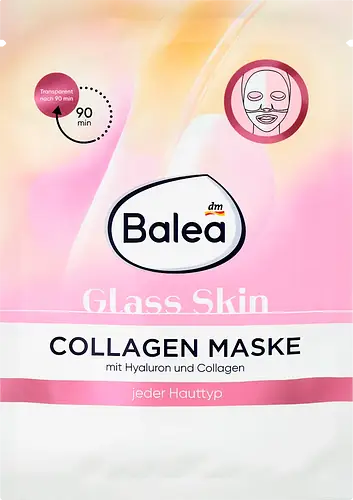 Balea Glass Skin Collagen Maske