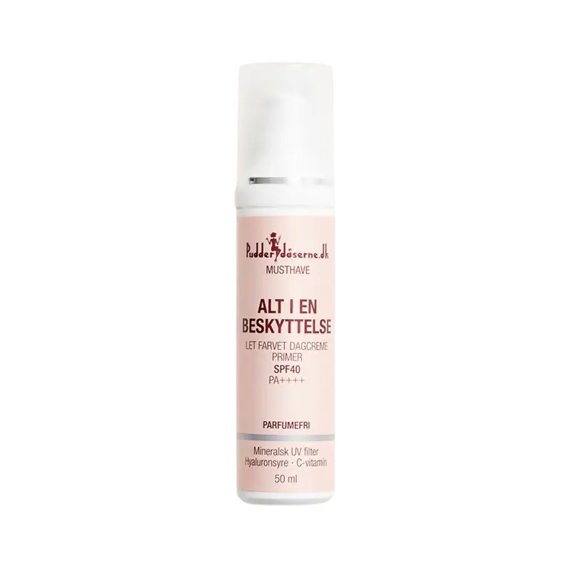 Pudderdåserne Alt I En Beskyttelse SPF 40