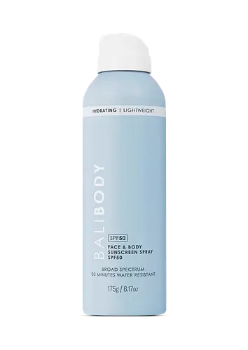 Bali Body Hydrating Body & Face Sunscreen SPF50+