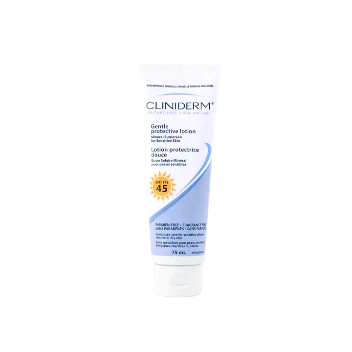 Cliniderm Gentle Protective Lotion SPF 45 Canada
