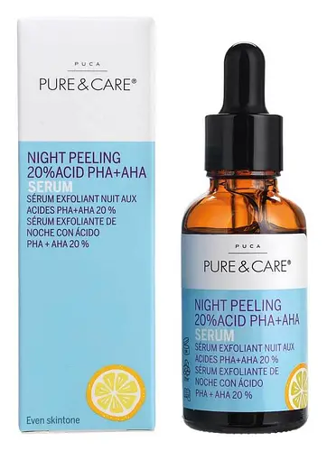 Puca – Pure & Care Serum 20% Acid Night Peeling PHA+AHA