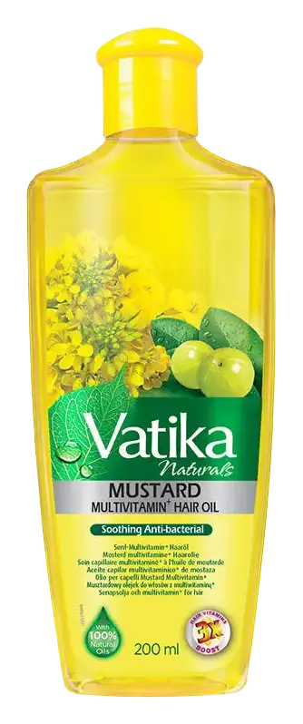 Dabur Vatika Naturals Multivitamin Hair Oil Mustard