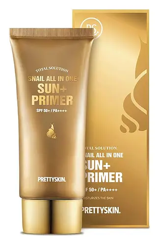 Pretty Skin Total Solution Snail All In One Sun+ Primer SPF 50+