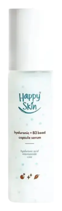 Happy Skin Cosmetics Hyaluronic + B3 Boost Capsule Serum