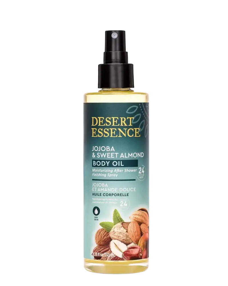 Desert Essence Jojoba & Sweet Almond Body Oil
