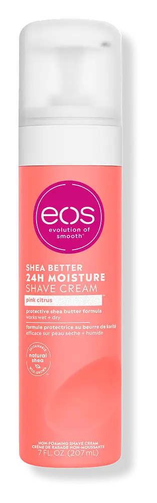 EOS Shea Better 24H Moisture Shave Cream Pink Citrus