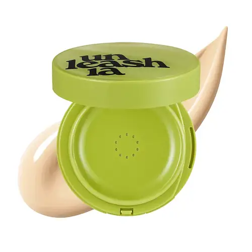 Unleashia Satin Wear Healthy-Green Cushion Peach Fuzz