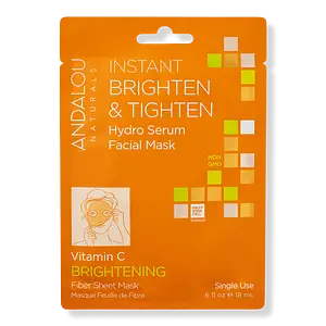 Andalou Naturals Instant Brighten & Tighten Hydro Serum Facial Mask