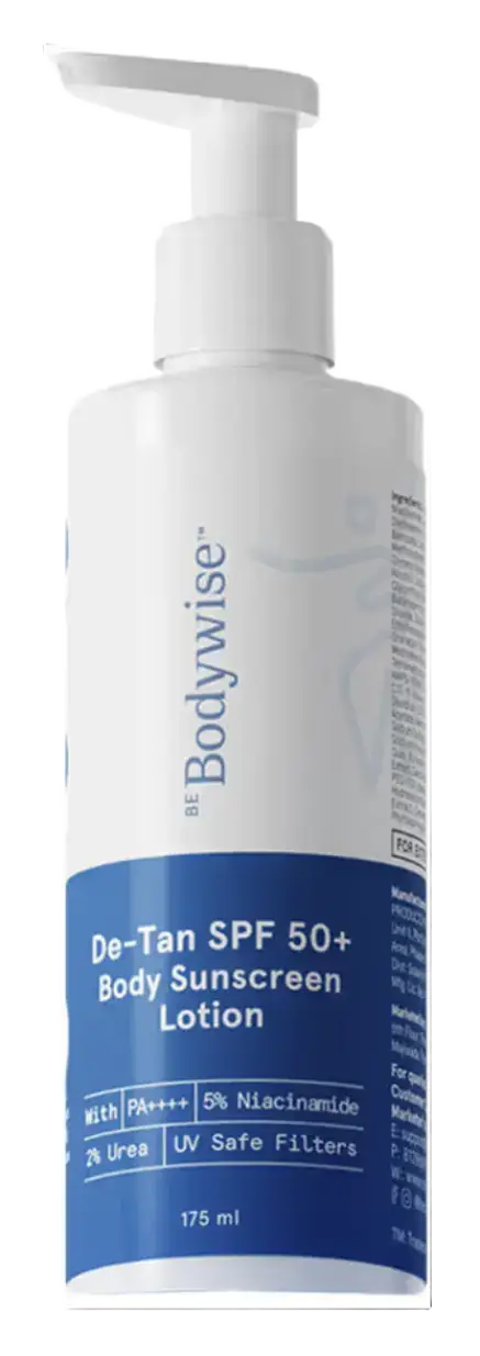 Be Bodywise De-Tan SPF 50+ Body Sunscreen Lotion