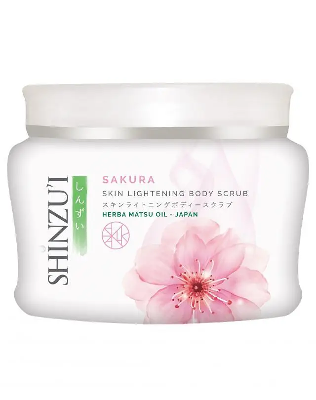 Shinzu'i Sakura Skin Lightening Body Scrub