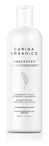Carina Organics Unscented Dandruff Flake Removal Shampoo